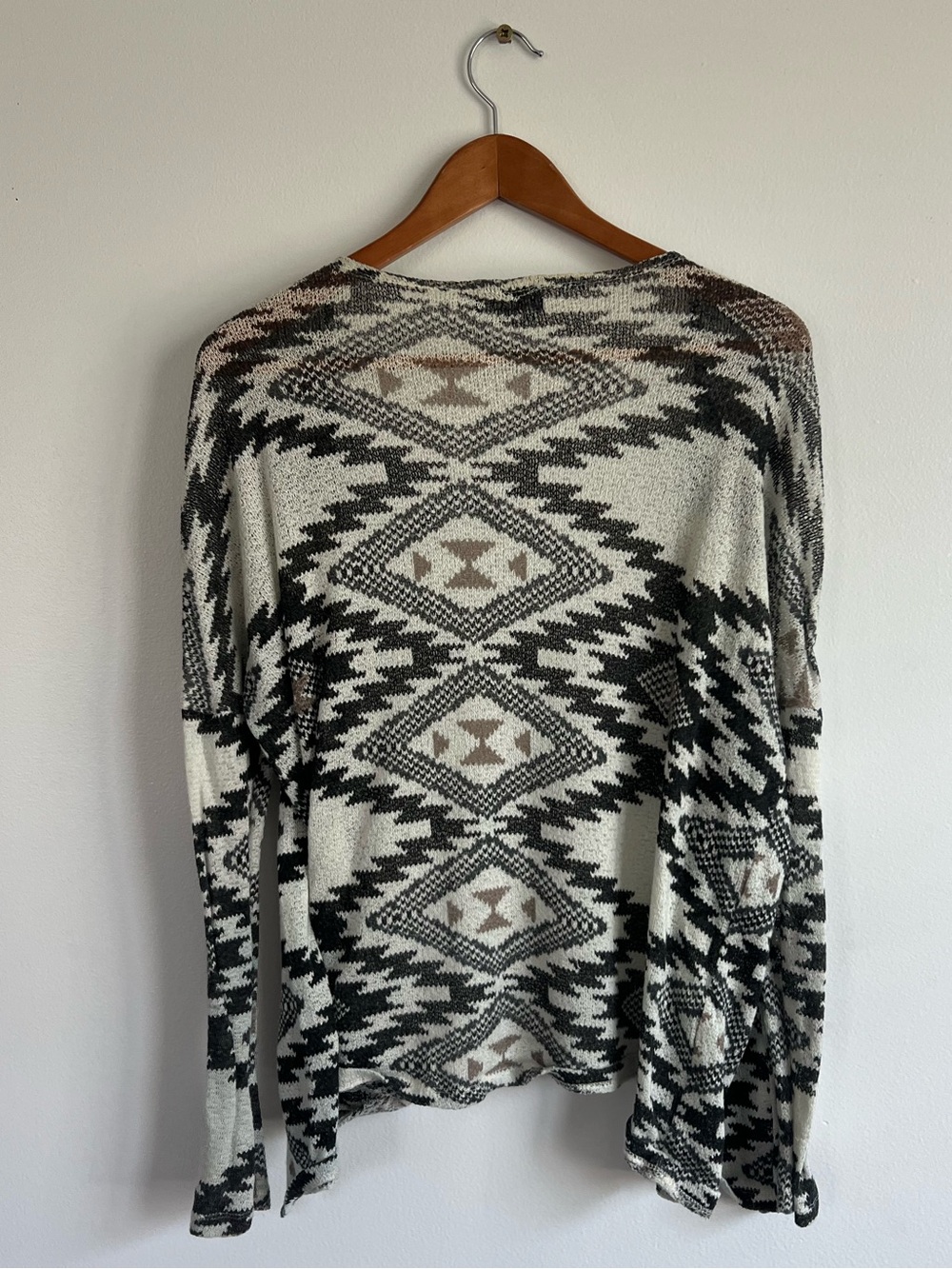 Freshman Aztec Pattern Cardigan - Picture 7 of 7